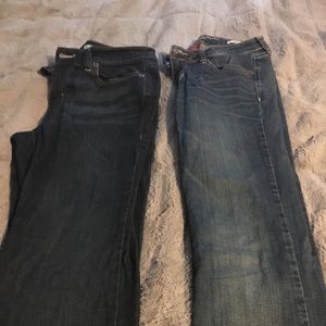 Juniors sz 2 DKNY boot cut jeans